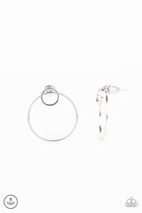 SPIN CYCLE - SILVER POST EARRING
