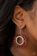 Load image into Gallery viewer, SPOTLIGHT SHOUT OUT - RED EARRING