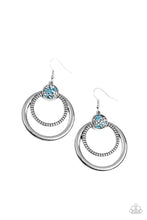 Load image into Gallery viewer, SPUN OUT OF OPULENCE - BLUE EARRING