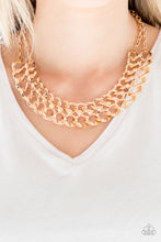 Load image into Gallery viewer, STREET MEET AND GREET - GOLD NECKLACE