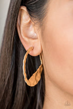Load image into Gallery viewer, THE BEAST OF ME - GOLD POST HOOP EARRING
