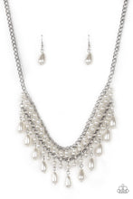 Load image into Gallery viewer, THE GUEST LIST  - WHITE TEARDROP PEARL NECKLACE