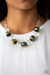TORRID TIDE - YELLOW NECKLACE