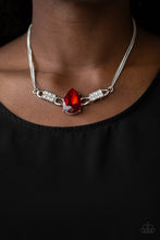 Load image into Gallery viewer, WAY TO MAKE AN ENTRANCE - RED NECKLACE