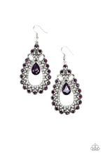 Load image into Gallery viewer, ALL ABOUT BUSINESS - PURPLE EARRING