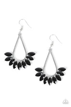Load image into Gallery viewer, BE ON GUARD - BLACK EARRING