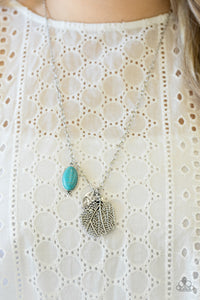 FREE SPIRITED FORAGER - TURQUOISE NECKLACE