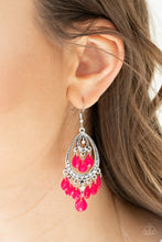 Load image into Gallery viewer, GORGEOUSLY GENIE - PINK EARRING