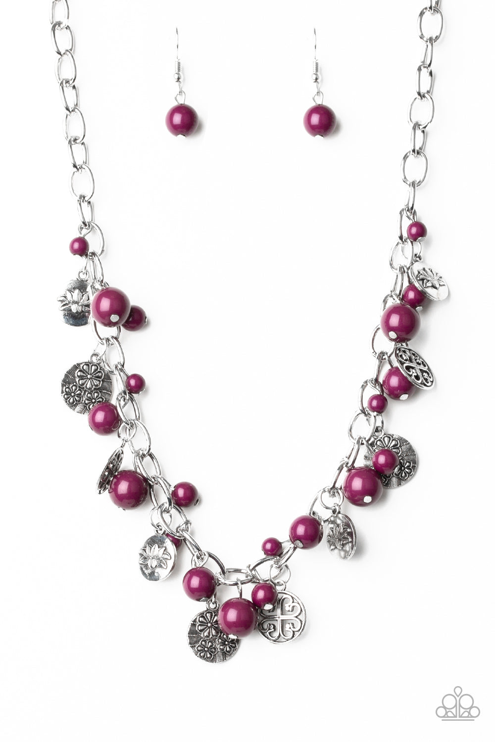 GURU GARDEN - PURPLE NECKLACE