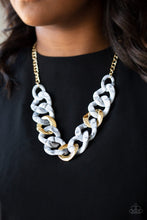 Load image into Gallery viewer, I HAVE A HAUTE DATE - WHITE NECKLACE