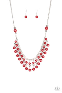 LOCATION, LOCATION, LOCATION!  -  RED NECKLACE