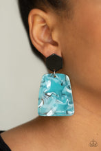 Load image into Gallery viewer, MAJESTIC MARINER - BLUE POST EARRING
