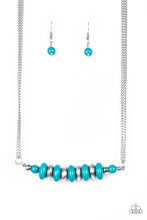 Load image into Gallery viewer, ON MOUNTAIN TIME - BLUE NECKLACE