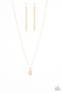 PALM TREE RETREAT - GOLD NECKLACE