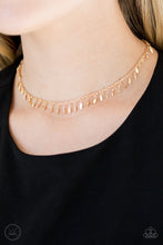 Load image into Gallery viewer, PURR-FECT TEN - GOLD CHOKER NECKLACE