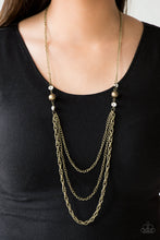 Load image into Gallery viewer, RITZ IT ALL - BRASS NECKLACE