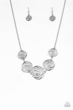 Load image into Gallery viewer, ROSY ROSETTE - SILVER NECKLACE
