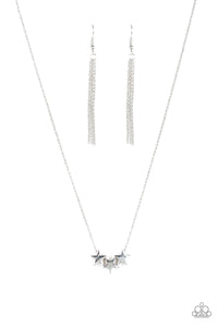 SHOOT FOR THE STARS - SILVER NECKLACE
