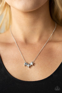 SHOOT FOR THE STARS - SILVER NECKLACE