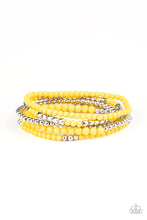 Load image into Gallery viewer, STACKED SHOWCASE - YELLOW BRACELET