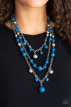 Load image into Gallery viewer, THE PARTYGOERS - BLUE NECKLACE