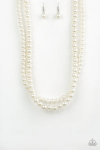 WOMAN OF THE CENTURY - WHITE NECKLACE