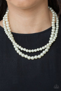 WOMAN OF THE CENTURY - WHITE NECKLACE
