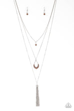 Load image into Gallery viewer, BE FANCY - BROWN NECKLACE