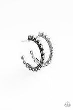 Load image into Gallery viewer, BOHEMIAN BLISS - SILVER POST HOOP EARRING