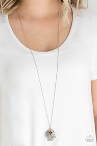 DESERT ABUNDANCE - ORANGE NECKLACE