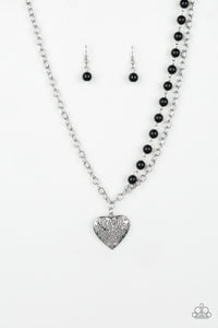 FOREVER IN MY HEART - BLACK NECKLACE