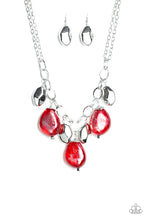Load image into Gallery viewer, LOOKING GLASS GLAMOROUS - RED NECKLACE