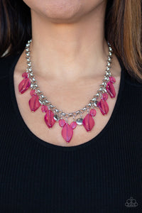 MAILBU ICE - PINK NECKLACE