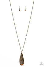 Load image into Gallery viewer, METRO STORM - BROWN NECKLACE