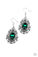 Load image into Gallery viewer, REGAL RAZZLE - GREEN EARRING