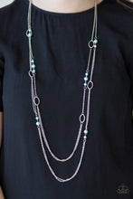 Load image into Gallery viewer, THE NEW GIRL IN TOWN - BLUE NECKLACE
