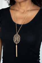 Load image into Gallery viewer, A MANDALA OF THE PEOPLE - GOLD NECKLACE
