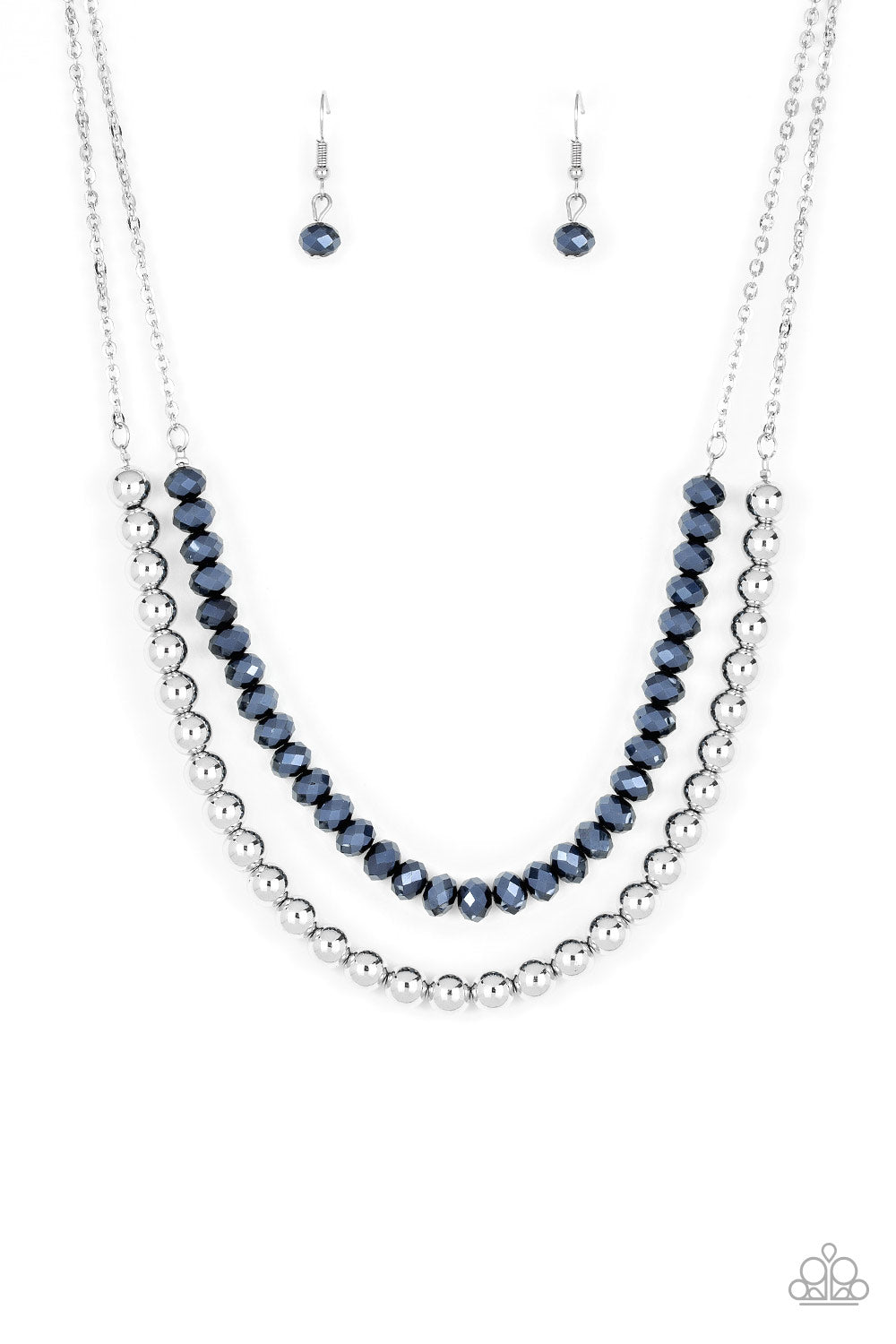 COLOR OF THE DAY - BLUE NECKLACE