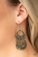 Load image into Gallery viewer, COUNTRY CHIMES - BRASS EARRING