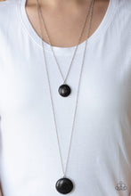Load image into Gallery viewer, DESERT MEDALLIONS - BLACK NECKLACE