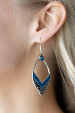 Load image into Gallery viewer, INDIGENOUS INTENTIONS - BLUE EARRING