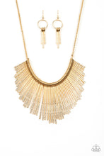 Load image into Gallery viewer, METALLIC MANE - GOLD NECKLACE