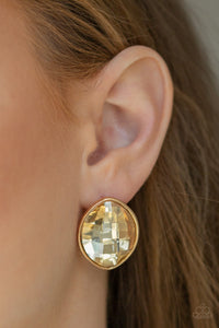 MOVIE STAR SPARKLE - GOLD EARRING