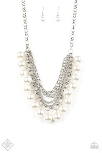 ONE-WAY WALL STREET - WHITE NECKLACE