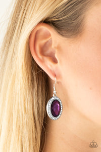 ONLY FAME IN TOWN - PURPLE EARRING