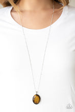 Load image into Gallery viewer, PEACEFUL GLOW - BROWN NECKLACE