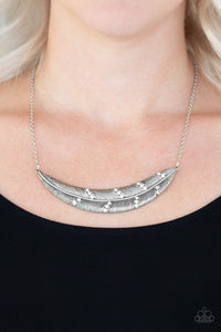 SAY YOU QUILL - SILVER NECKLACE