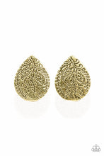 Load image into Gallery viewer, SEASONAL BLISS - BRASS POST EARRING