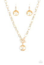 Load image into Gallery viewer, SHE SPARKLES ON - GOLD NECKLACE