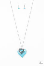 Load image into Gallery viewer, SOUTHERN HEART - BLUE NECKLACE